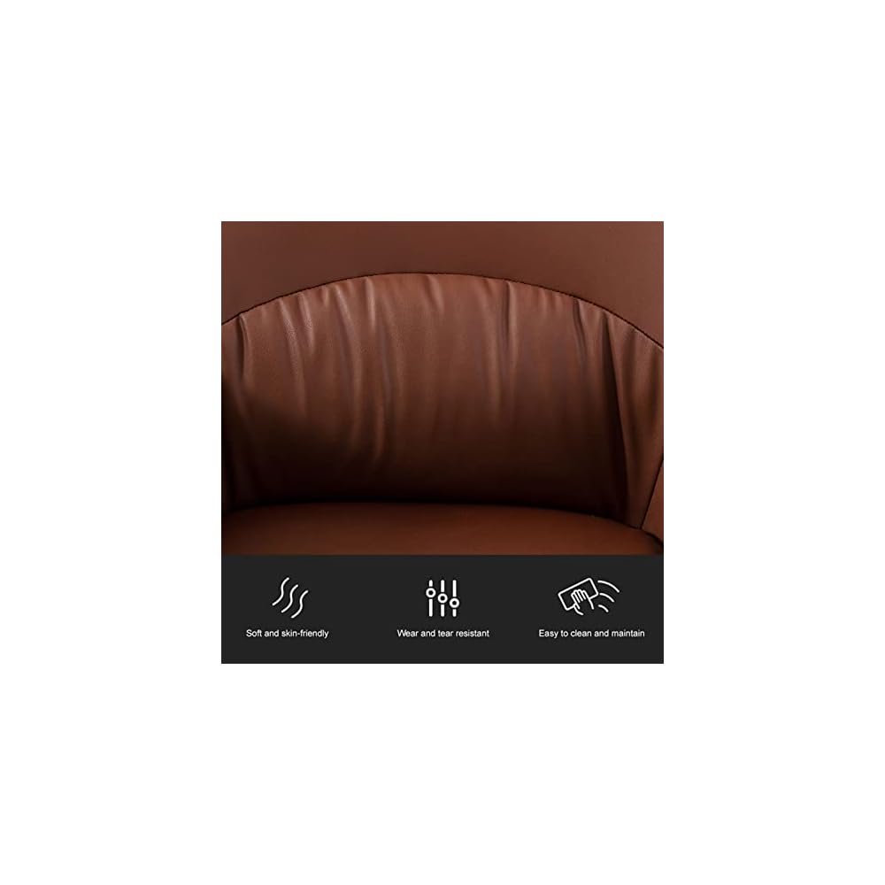 Swivel Home Office Chairs - Height Adjustable Computer Chair Mid Back Support Workstation Furniture for Home & Office