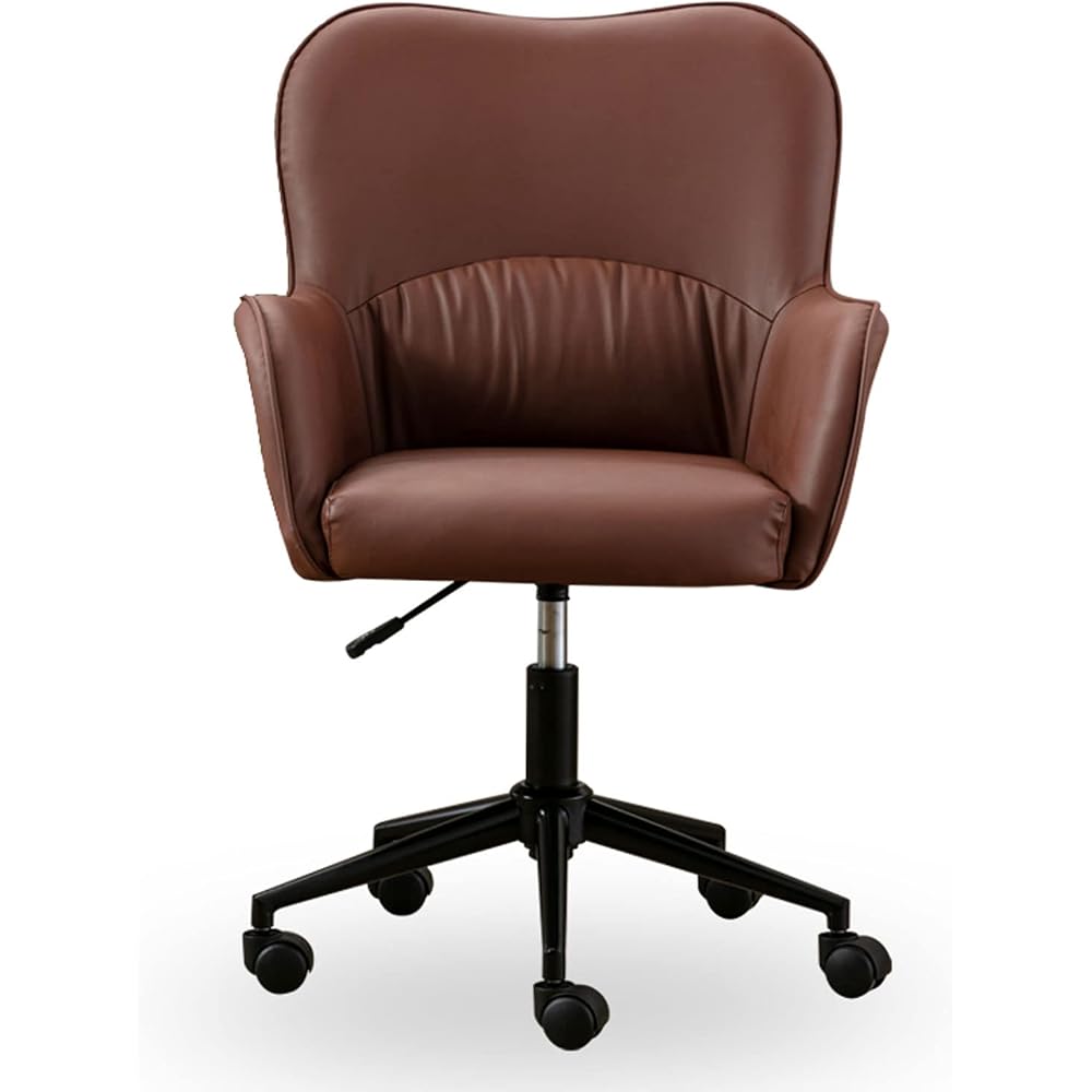 Swivel Home Office Chairs - Height Adjustable Computer Chair Mid Back Support Workstation Furniture for Home & Office